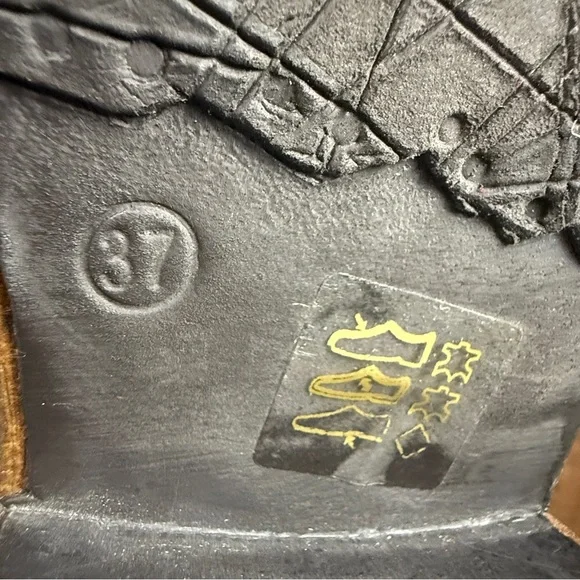 A.S.98 Faust Off-White Lace-Up Moto Leather Boots 
Size 37EU Women - Picture 14 of 16